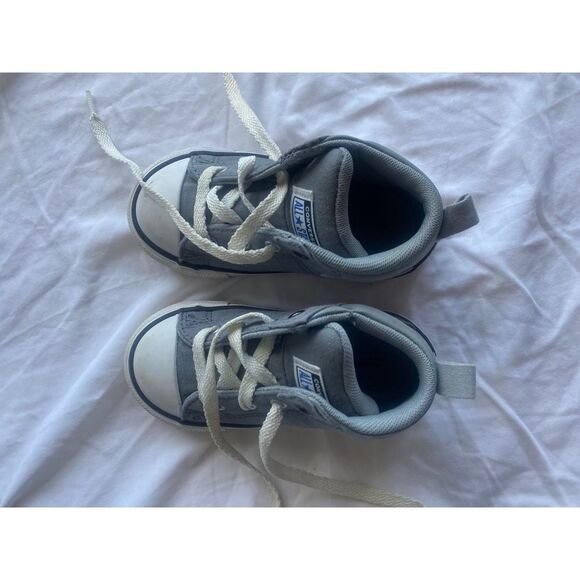 Converse All Star Gray size 8 boys - Picture 4 of 5